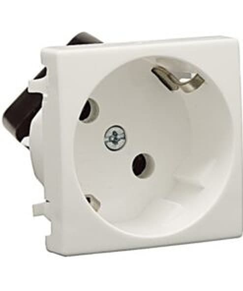 13A Double switched wall socket faceplate with dual fast-charging USB ports